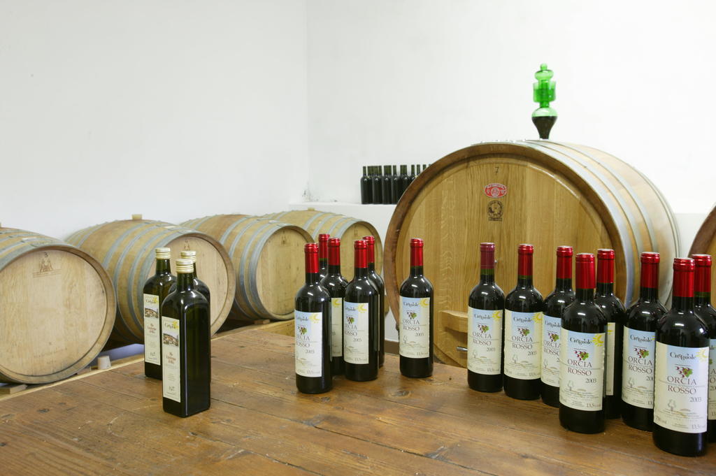 Agriturismo Podere San Gregorio ปีเอนซา ภายนอก รูปภาพ